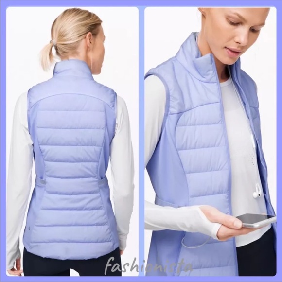 lululemon athletica Jackets & Blazers - Lululemon Down For It All Vest Lavender Dusk Sz.10